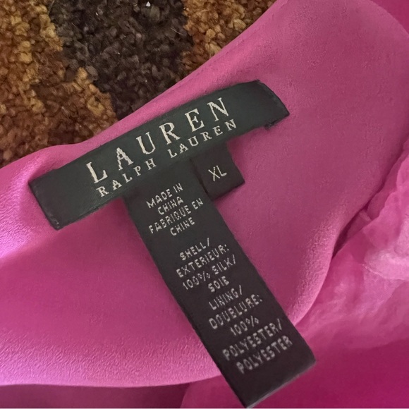 Lauren pink chiffon skirt. - Picture 3 of 5